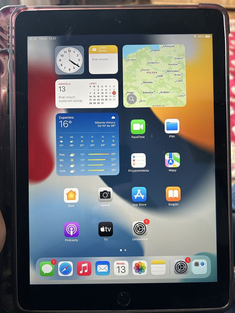 Ipad Air 2 tablet z etui