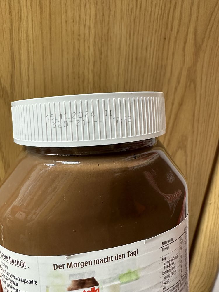 Nutella нутела 1 кг німецька нутела кілограм Nutella 1 kg