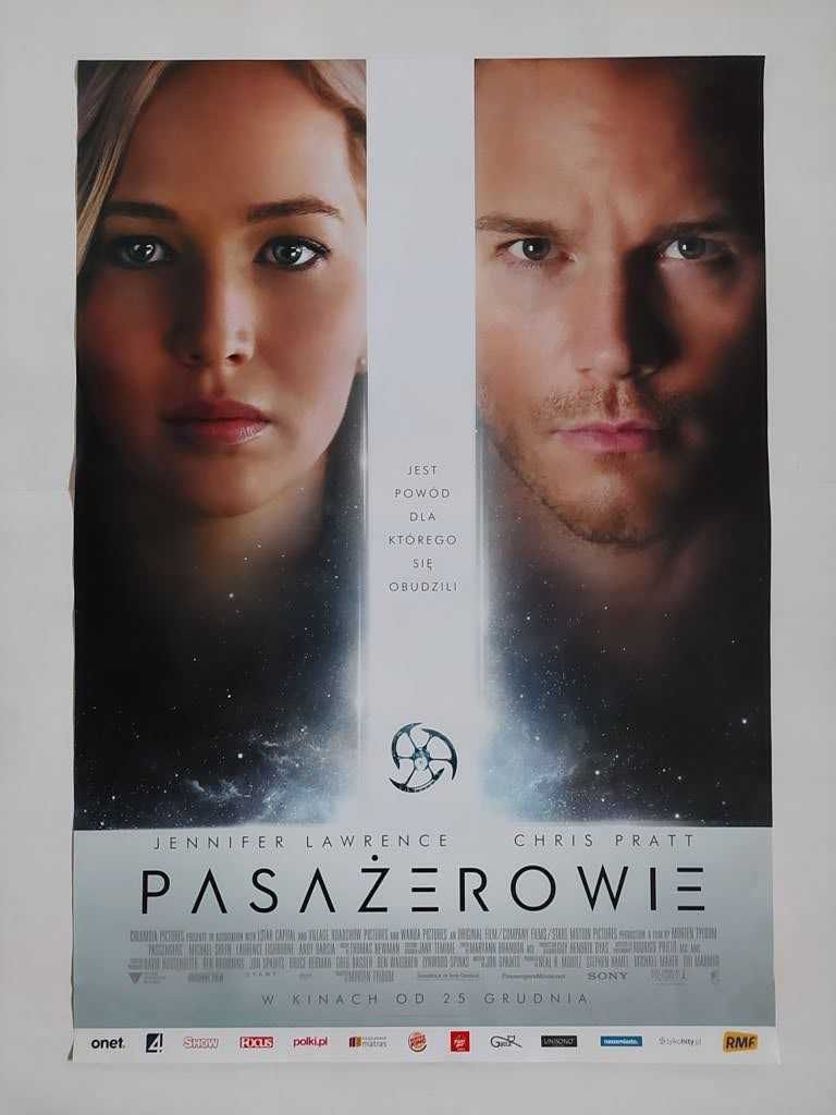 Plakat filmowy oryginalny - Pasażerowie