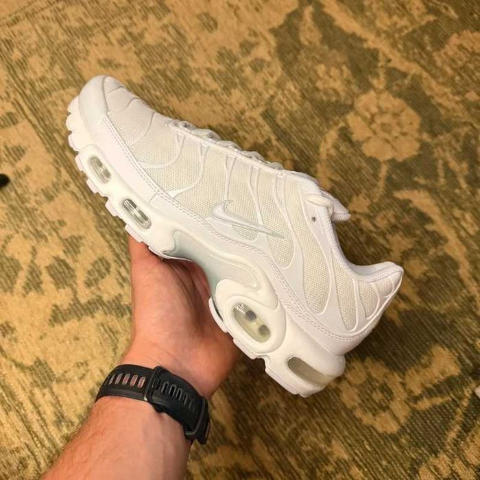 Buty meskie Mokasyny Nike_Air_Max_TN_Plus_White R44