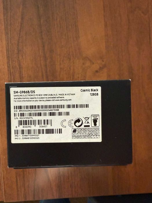 Samsung Galaxy S20+ 5G – 128 GB – Cosmic Black