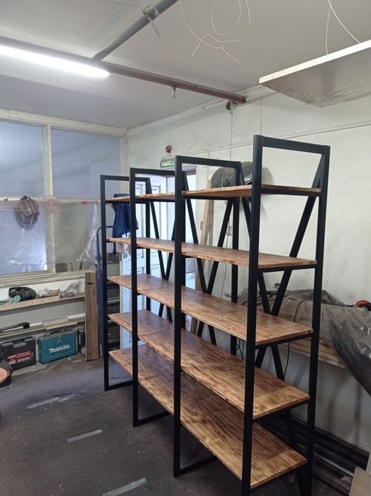 Стелажі Лофт/Loft Столи