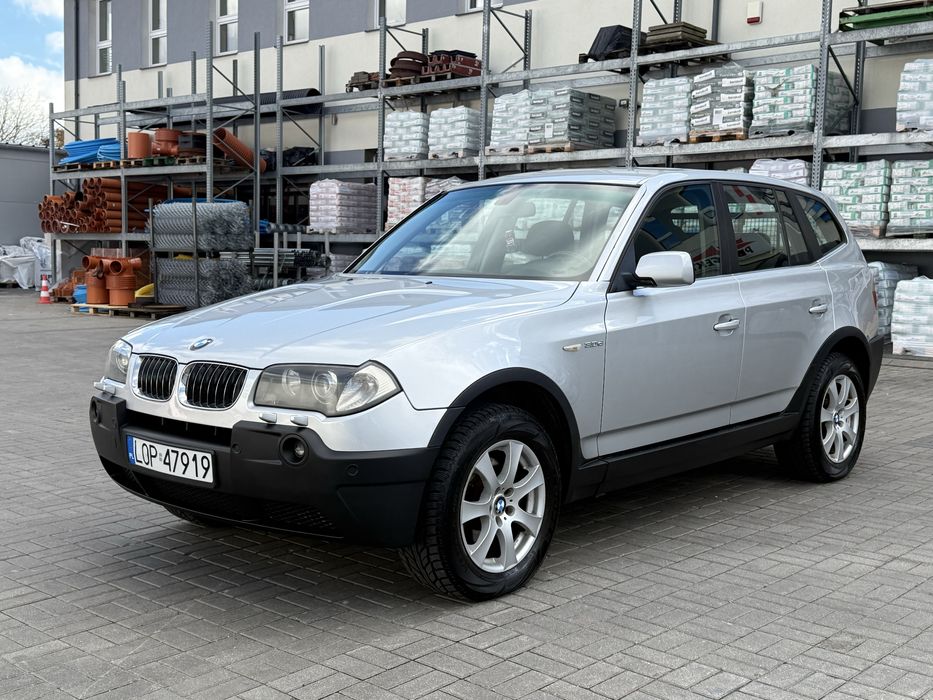 BMW X3 3.0d 218km 2005r 4x4 Automat SUV Stan Bardzo Dobry Klimatyzacja