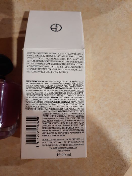 Perfum damski my way Armani 90ml