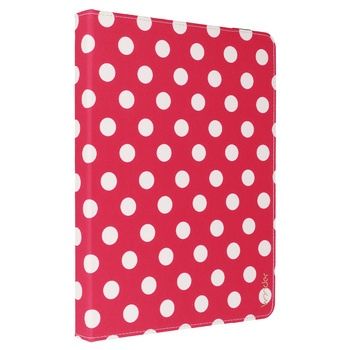 Wonder Canvas Tablet Case 10 cali groszki czerwone