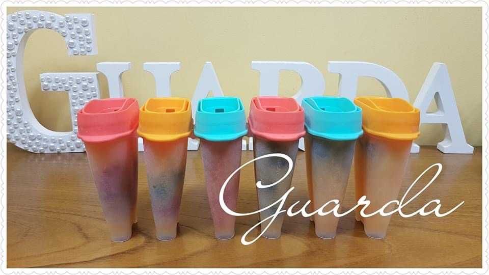 6 Formas de Gelados Tupperware