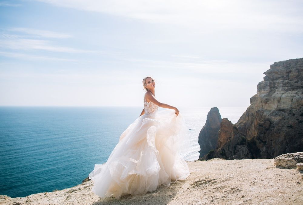 свадебное платье