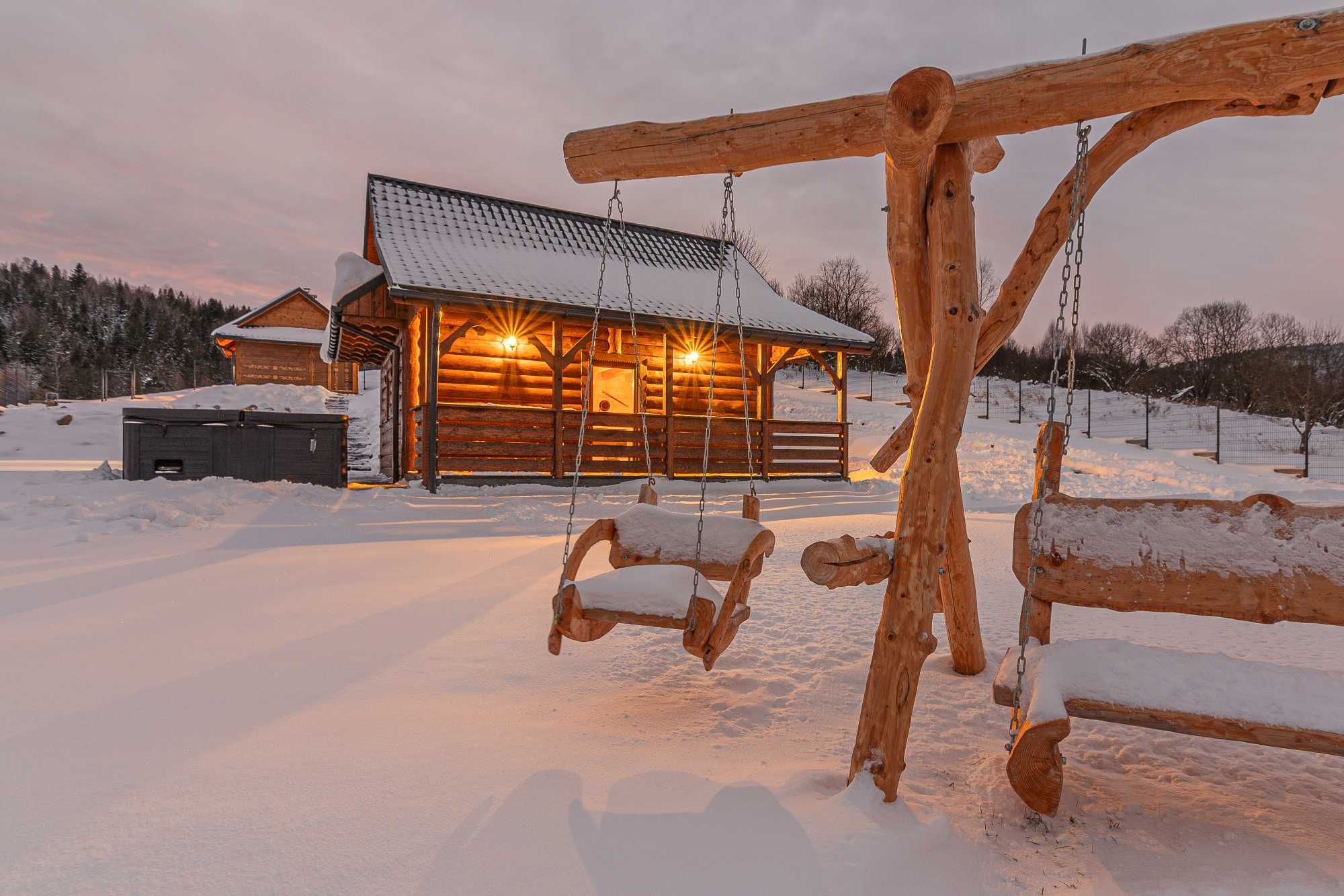 Domek dom góralski  jacuzzi  Sól Beskid Żywiecki