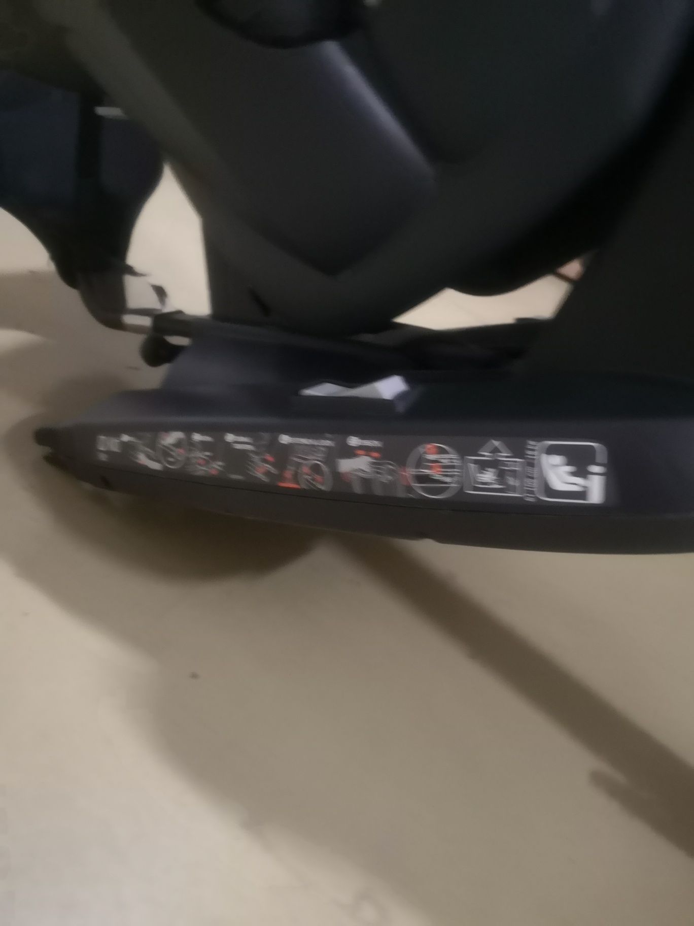 Cadeira auto isofix