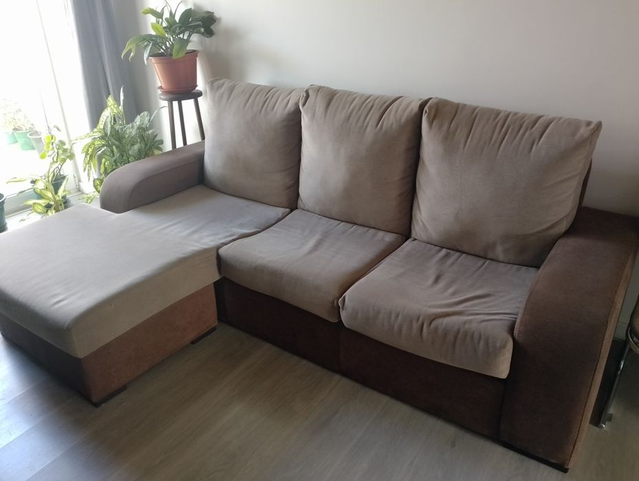 Vendo Sofá com Chaise Longue