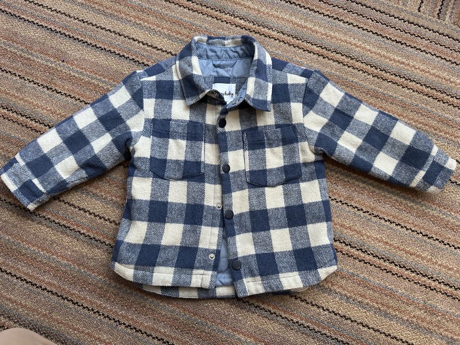 Картата утеплена сорочка унісекс а 18-24 міс. від sinsay