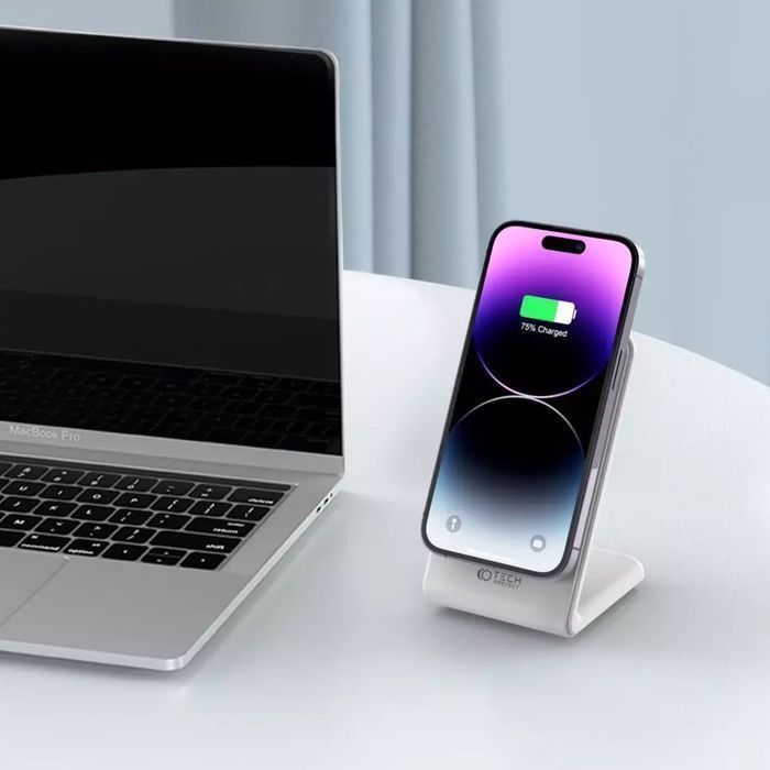 Ładowarka indukcyjna Qi Mag Safe 15W do iPhone bezprzewodowa stacja