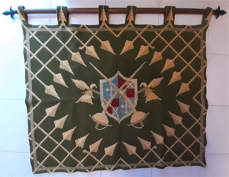 Painel / Tapeçaria de Arraiolos feito à mão