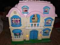 Кукольный дом детская игрушка для девочки куклы фигурки мебель играть
