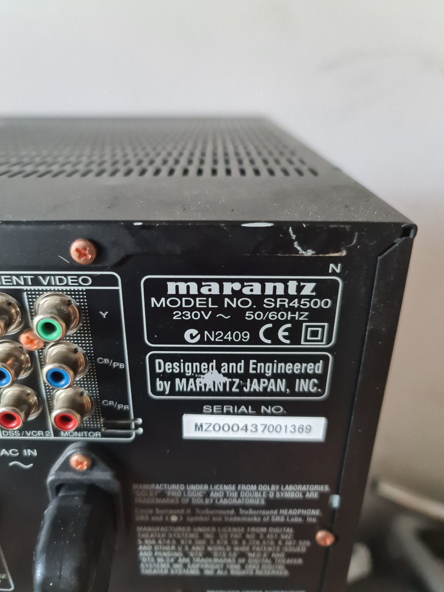 Amplituner marantz wzmacniacz