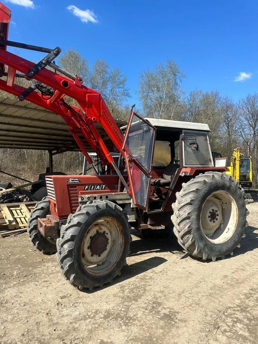 Fiat Ciągnik Traktor FIAT 670 HDT Ładowarka Tur 4x4 75 KM  Ciągnik Traktor FIAT 670 HDT Ładowarka Tur 4x4 75 KM