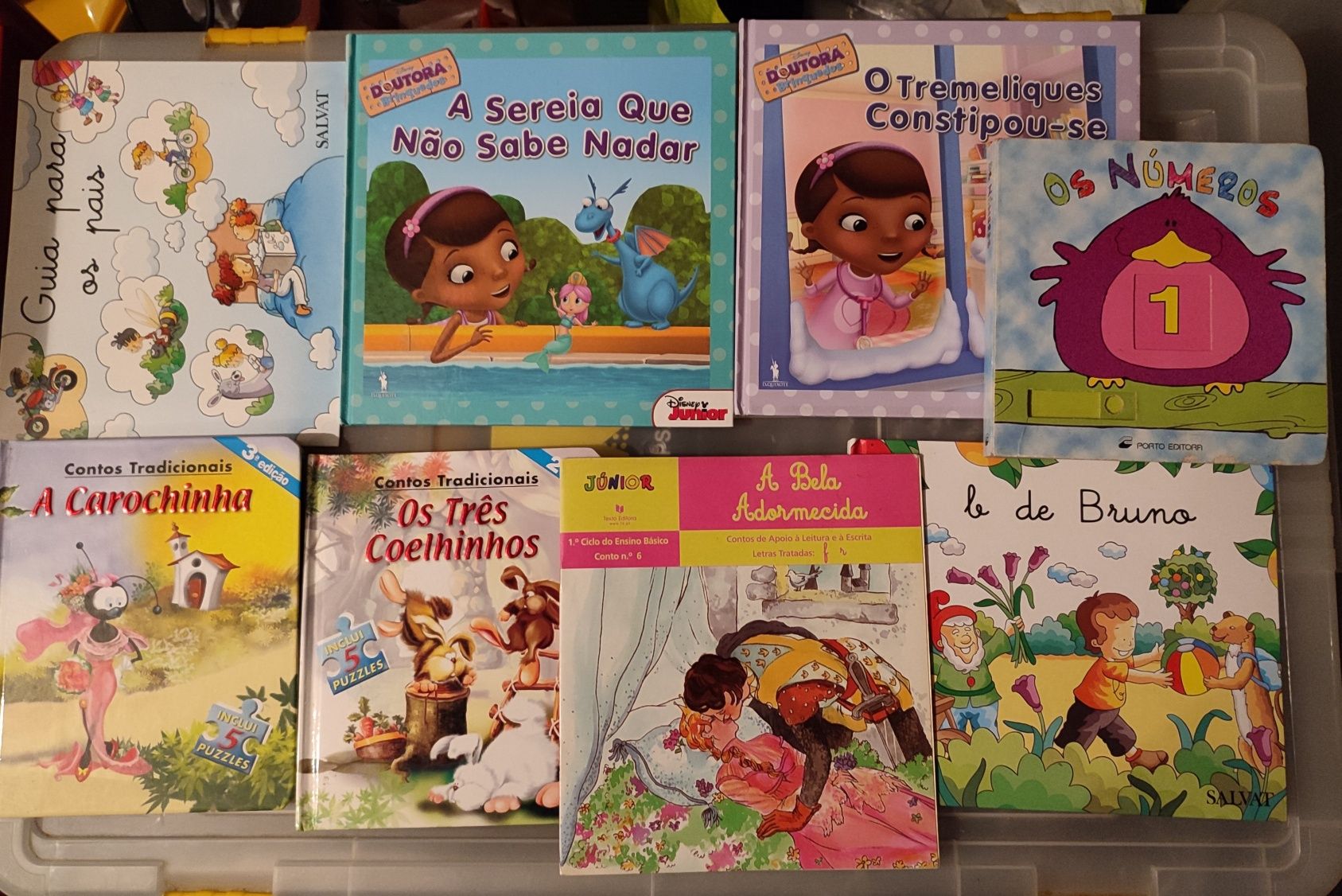 Livros Infantis, preço unitário