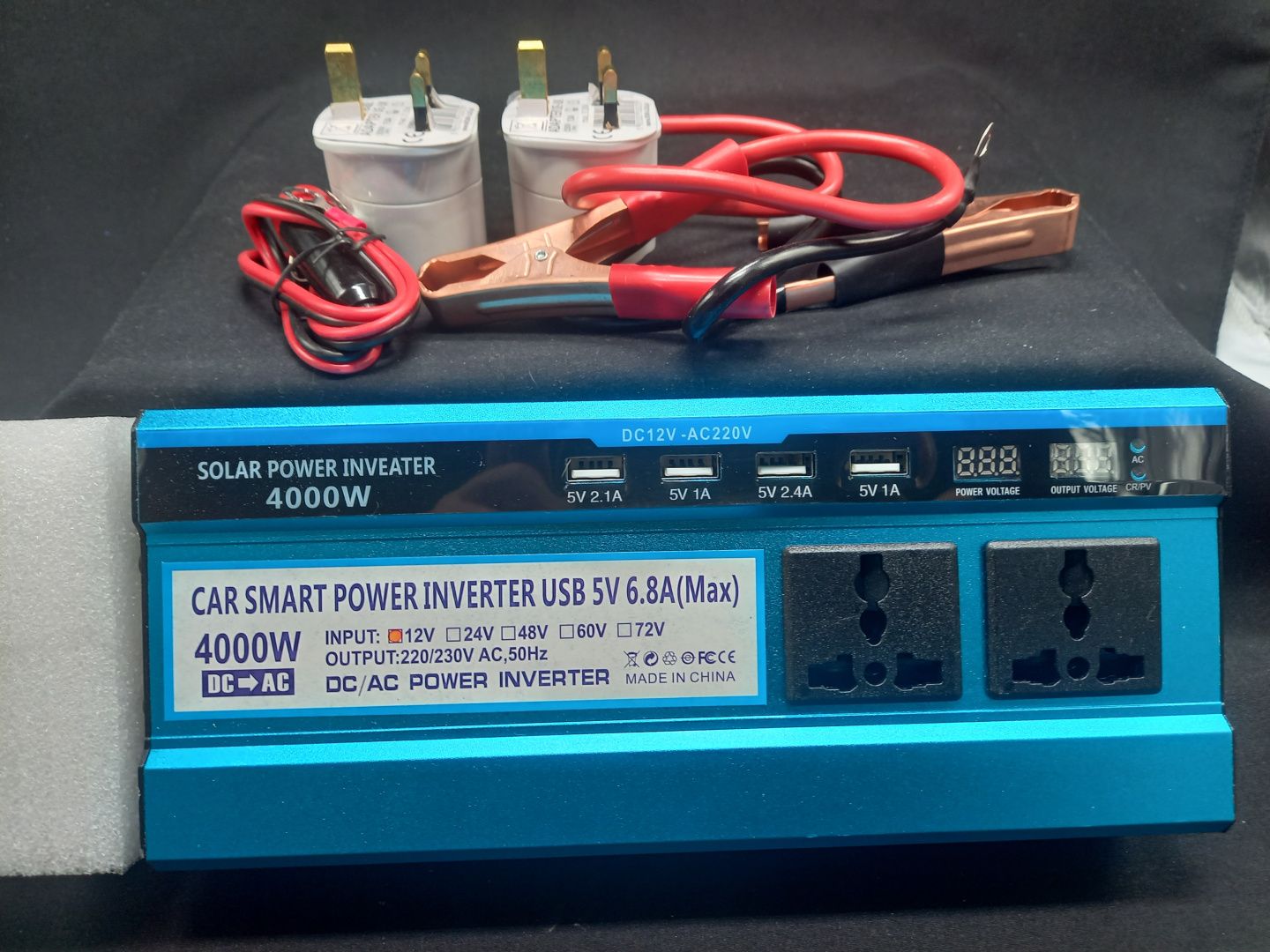 Przetwornica z 12V na 230V 1000W