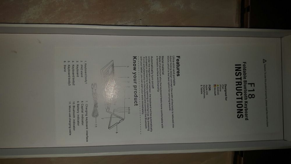 Bezprzewodowa klawiatura