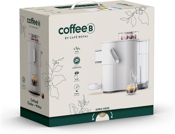 CoffeeB Royal Globe ОРИГИНАЛ!Кофемашина капсульная с кофейными шарами.