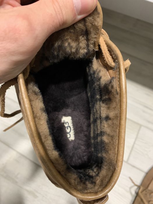 Замшевые ботинки UGG