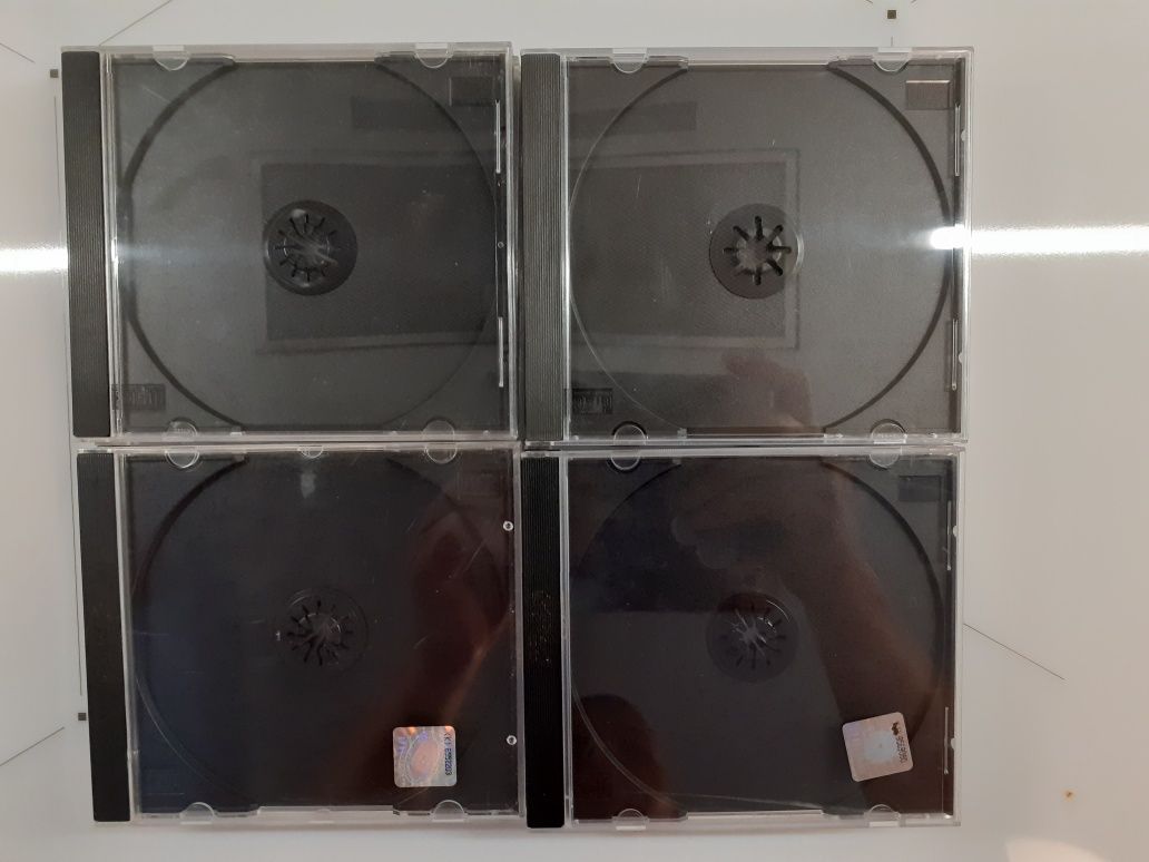 Pudełka na CD lub DVD 12sztuk