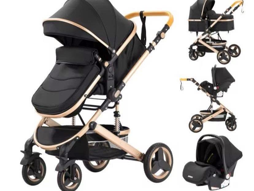 Carrinho de bebé 3 em 1 — NOVO