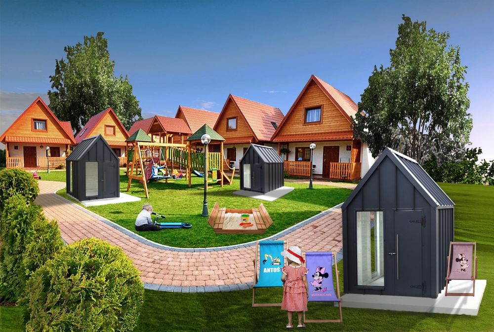 Domek ogrodowy dla dzieci