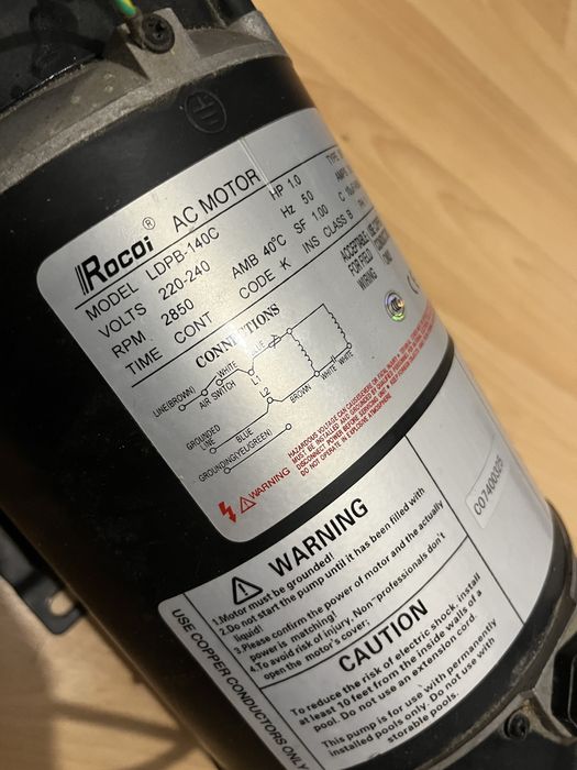 Гідромасажний насос ROCOI LDPB 140C