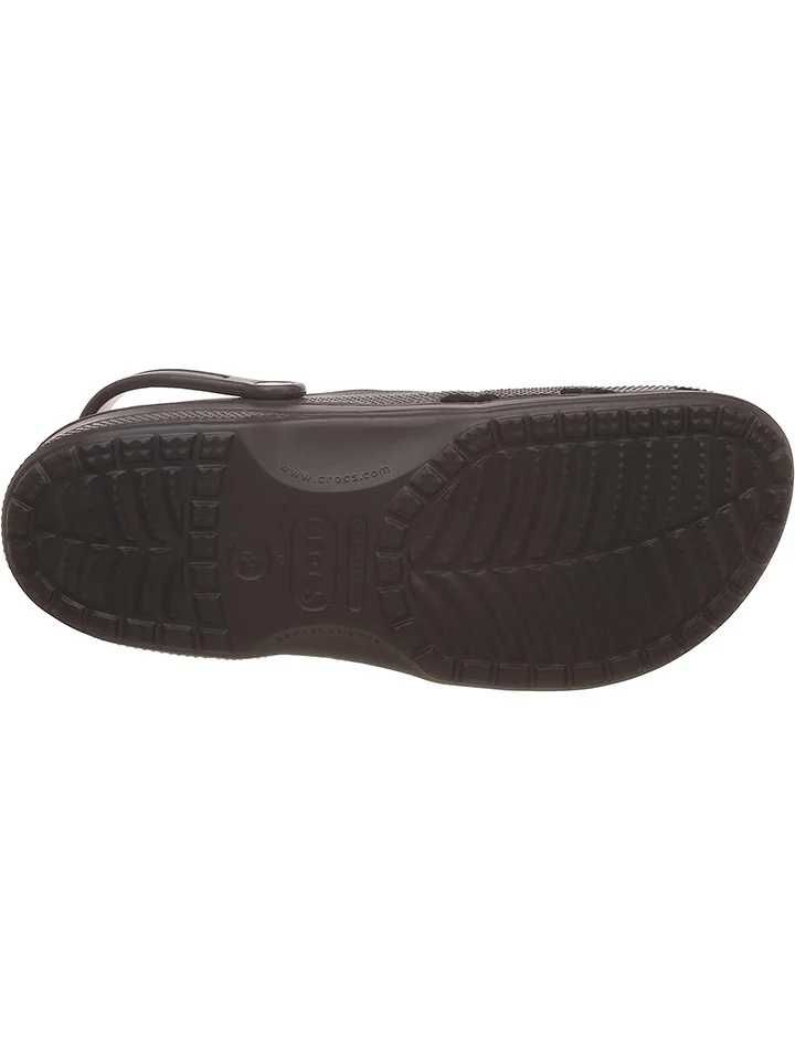 Chodaki w kolorze ciemnobrązowym Crocs 38