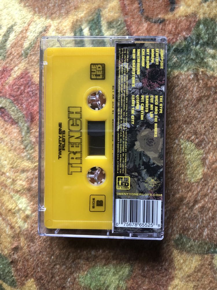 twenty one pilots trench kaseta tøp