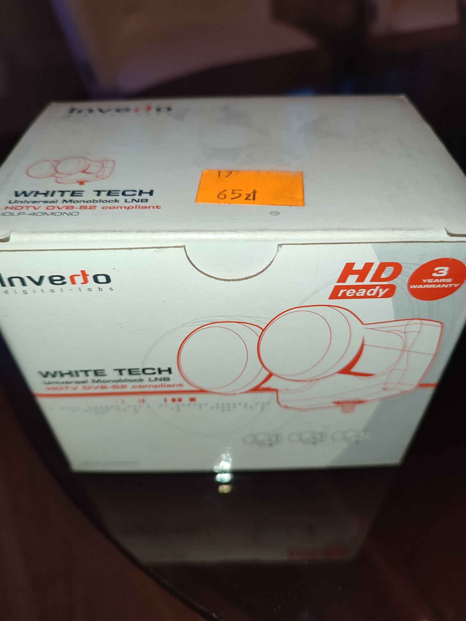 Nowy Konventer Inverto white tech HDTV DVB-S2