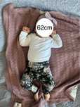Body z koronkowym kolnierzykiem 2 sztuki 62cm 68cm Tiny One