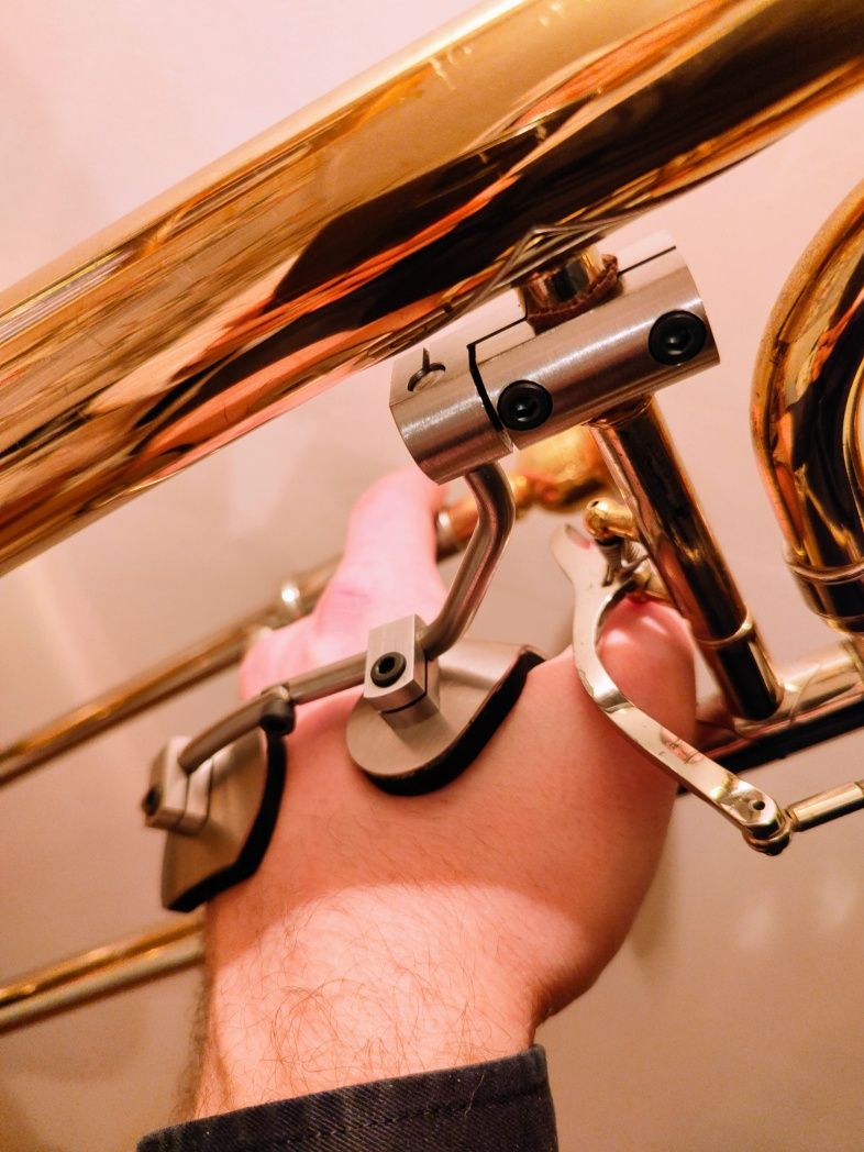 Uchwyt / rączka do trzymania PUZONU | trombone grip
