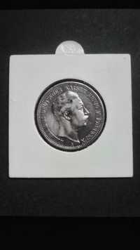 Германия 2 марки 1905г. император Вильгельм II серебро, оригинал