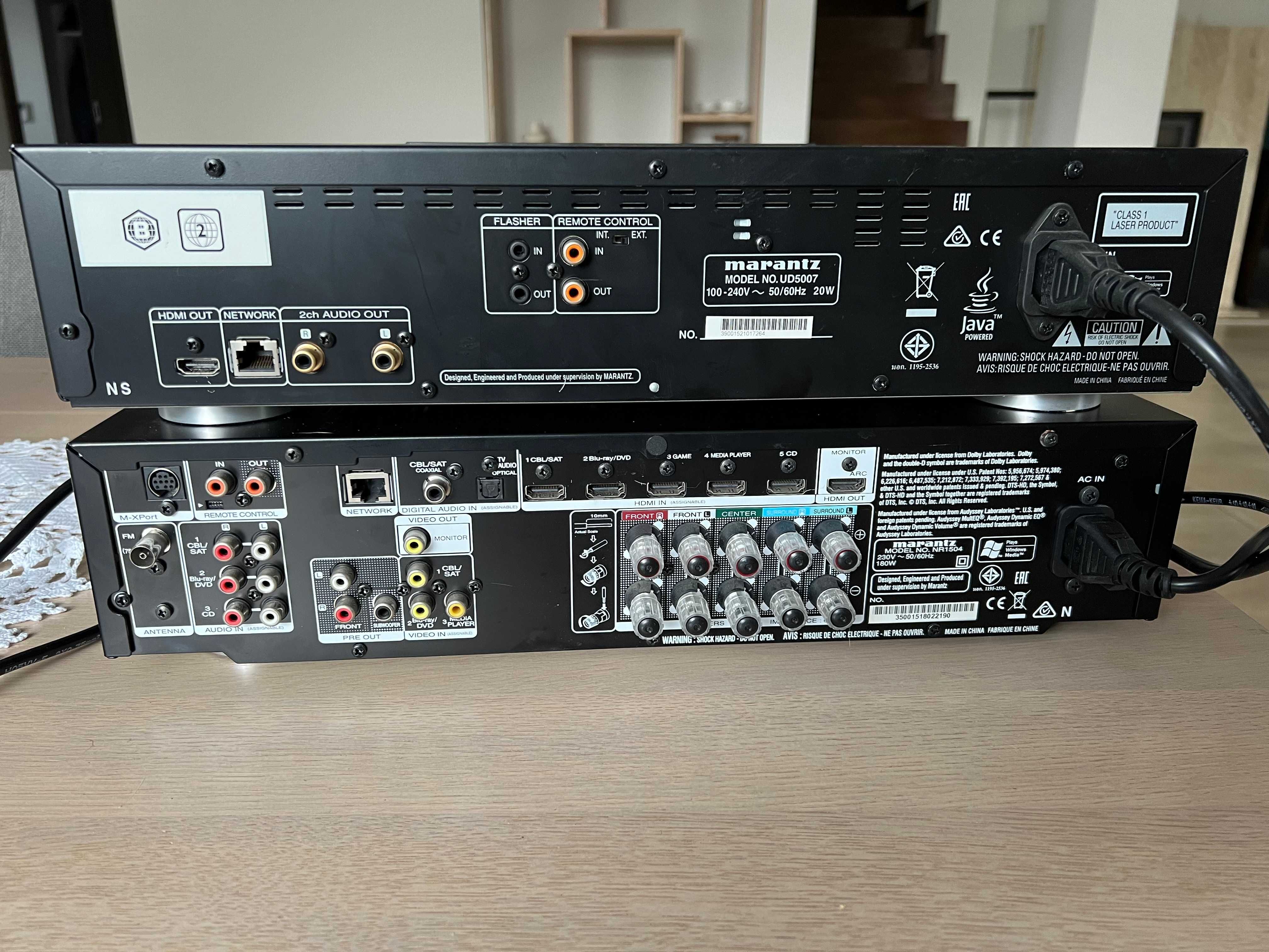 Amplituner MARANTZ NR 1504 + UD 5007