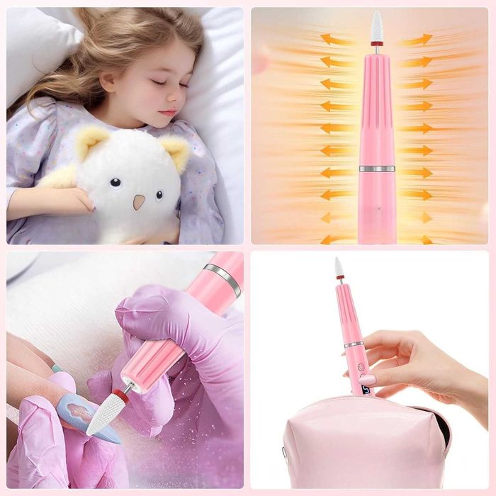 Frezarka Do Paznokci Manicure Pedicure Profesjonalna Bezprzewodowa