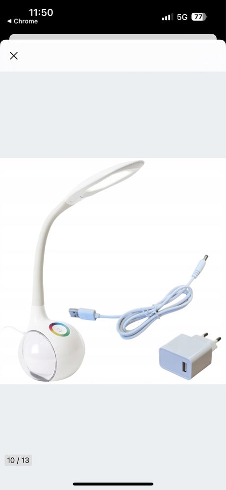 Lampka led na biurko 7 W