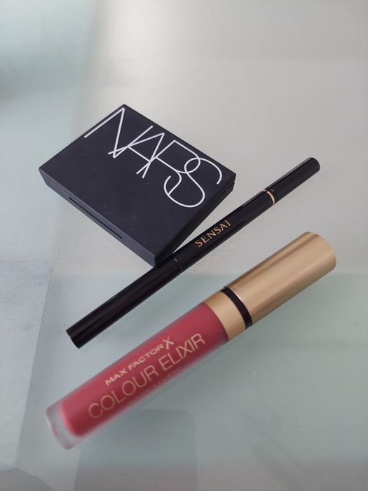 Nars orgasm max factor colour elixir sensai eyeliner róż pomadka