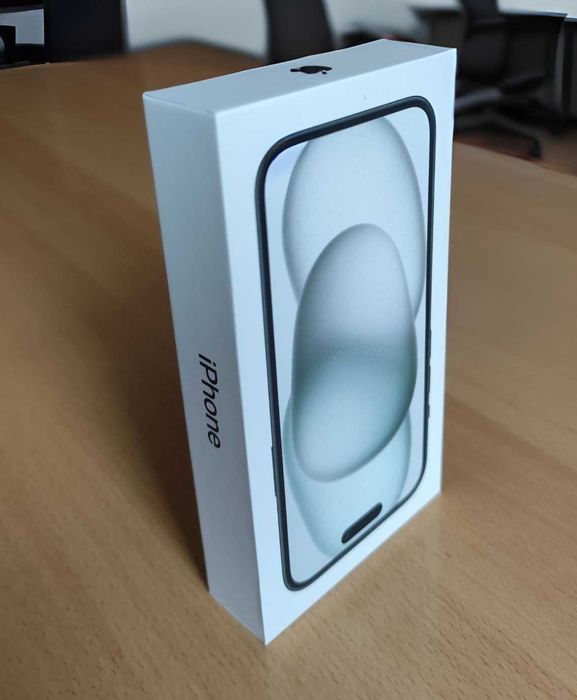 NOWY! iPhone 15, 128 GB Czarny – Fabrycznie ZAPLOMBOWANY, Gwarancja