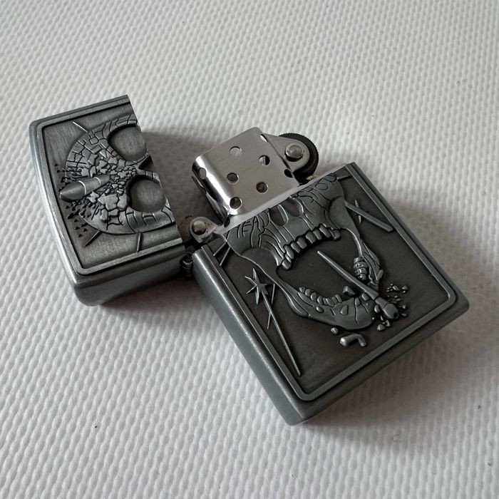 Бензинова запальничка K”antai GS5 зажигалка форма Zippo + бензин набор