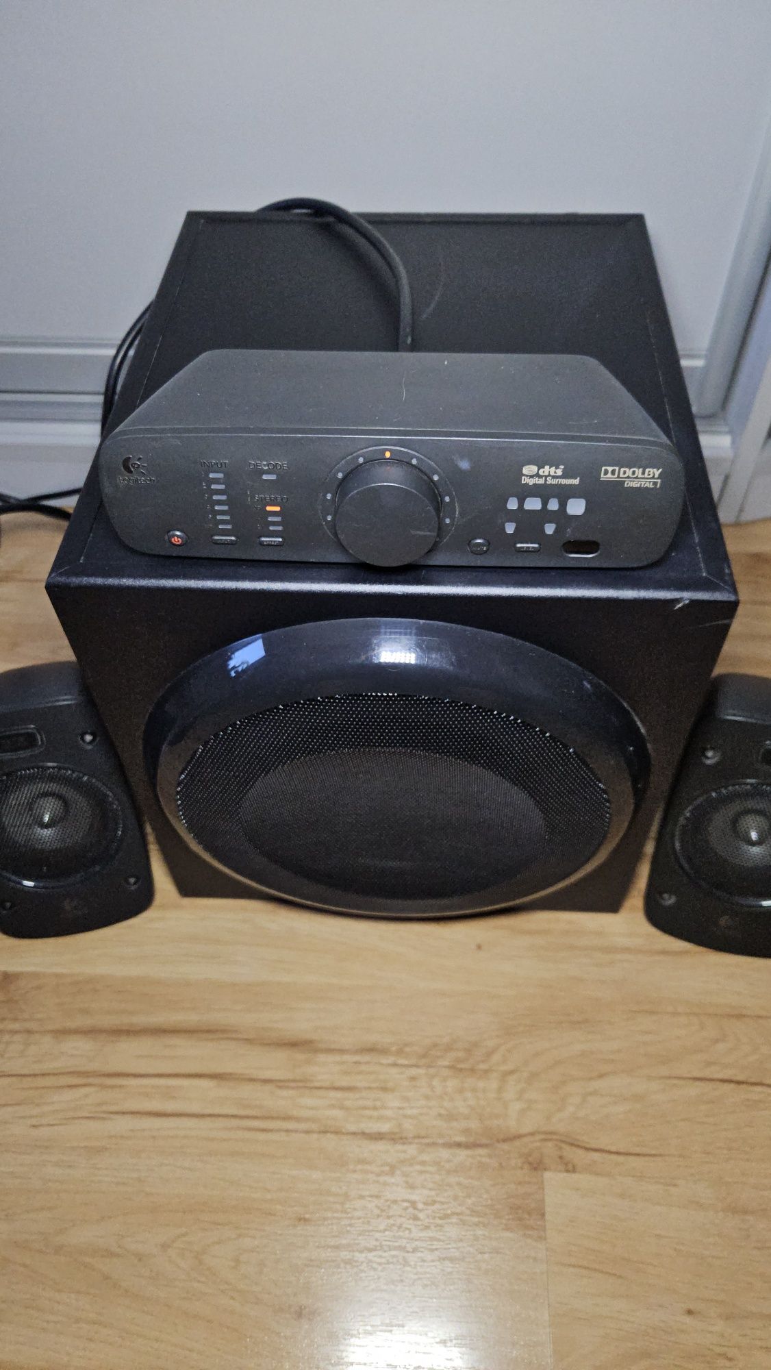 Logitech Z906 Cały zestaw Jack 5.1 DSP Optical 500W RMS 3D THX