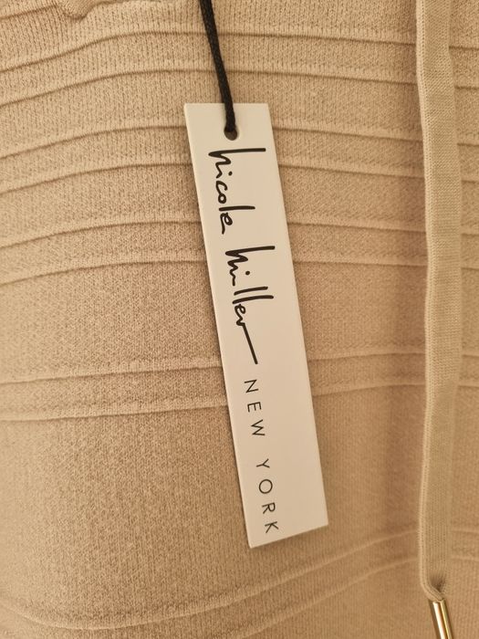 Nicole Miller damski sweter  z kapturem z USA rozm M ,nowy z metką