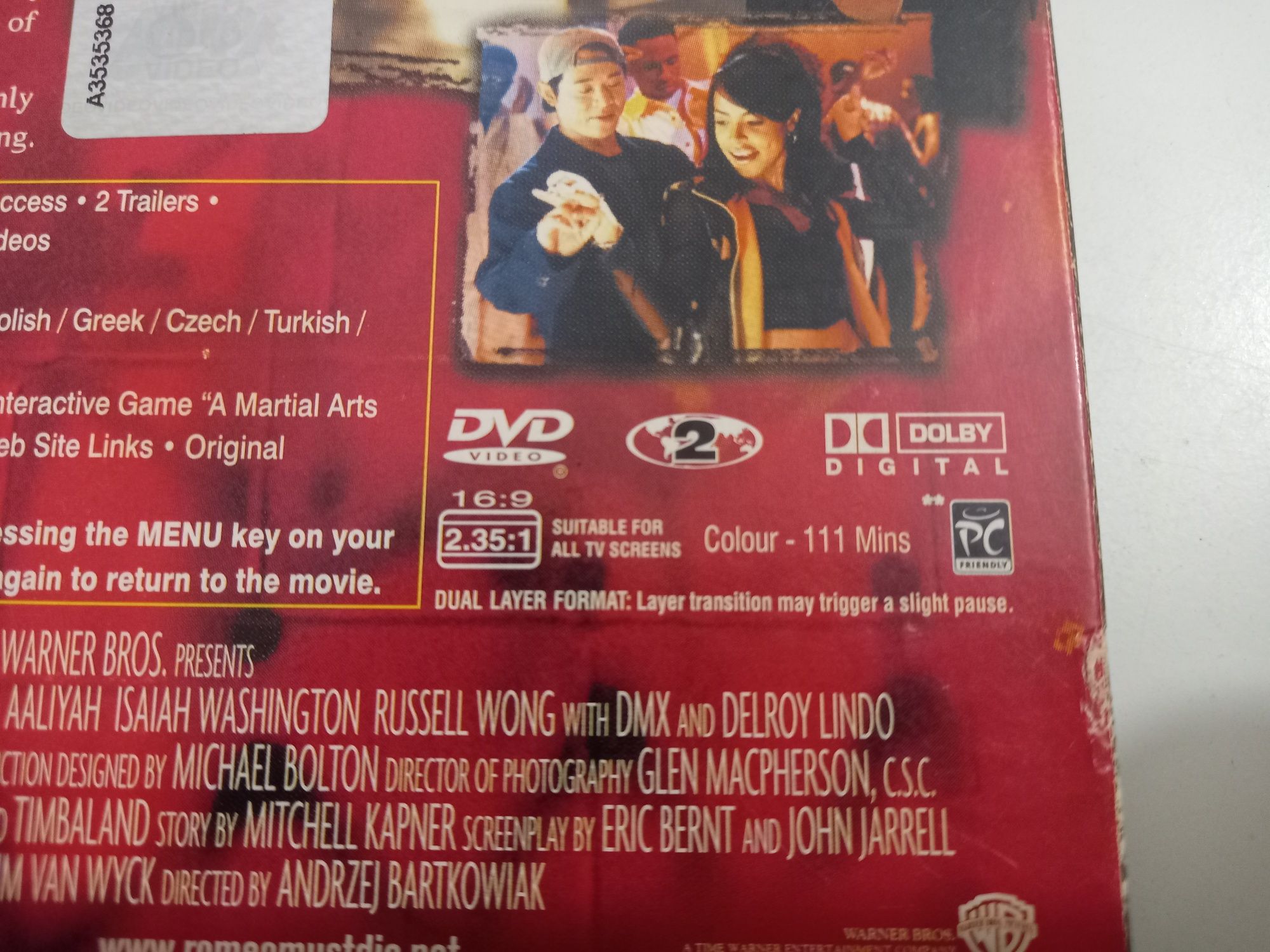 Film Romeo Musi Umrzeć DVD Video