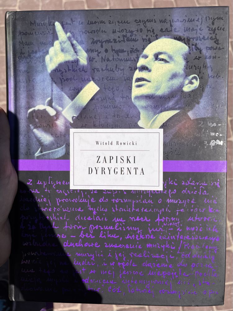 Zapiski dyrygenta, Witold Rowicki, unikat