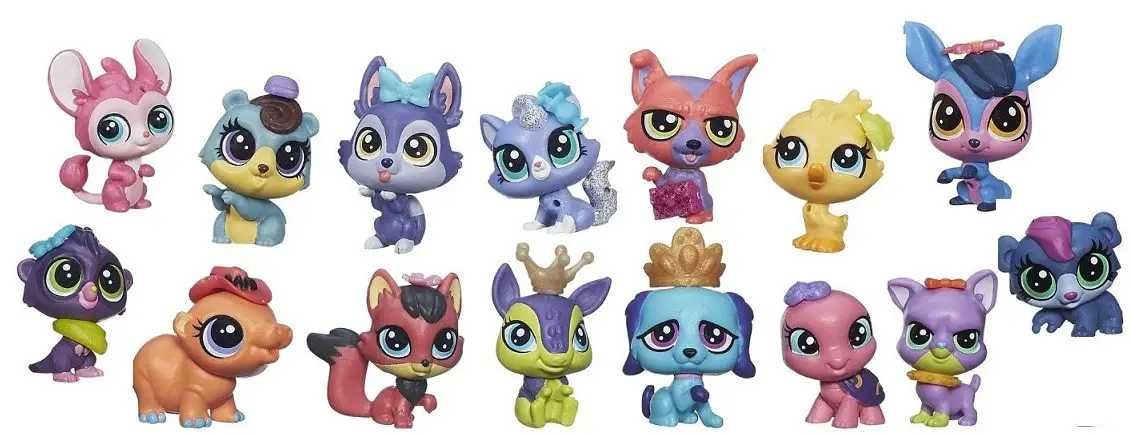 Набор Литл пет шоп 15 животных Littlest Pet Shop Party Pack