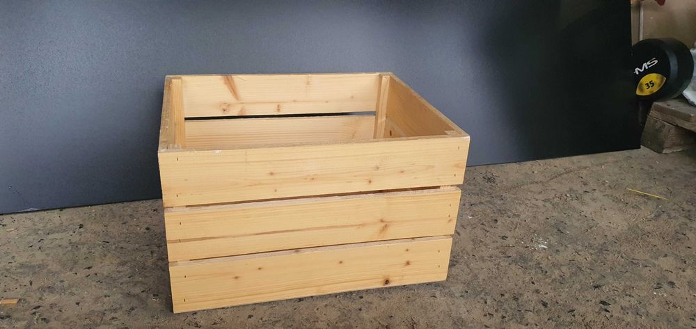 skrzynka drewniana ozdobna 50x40x30