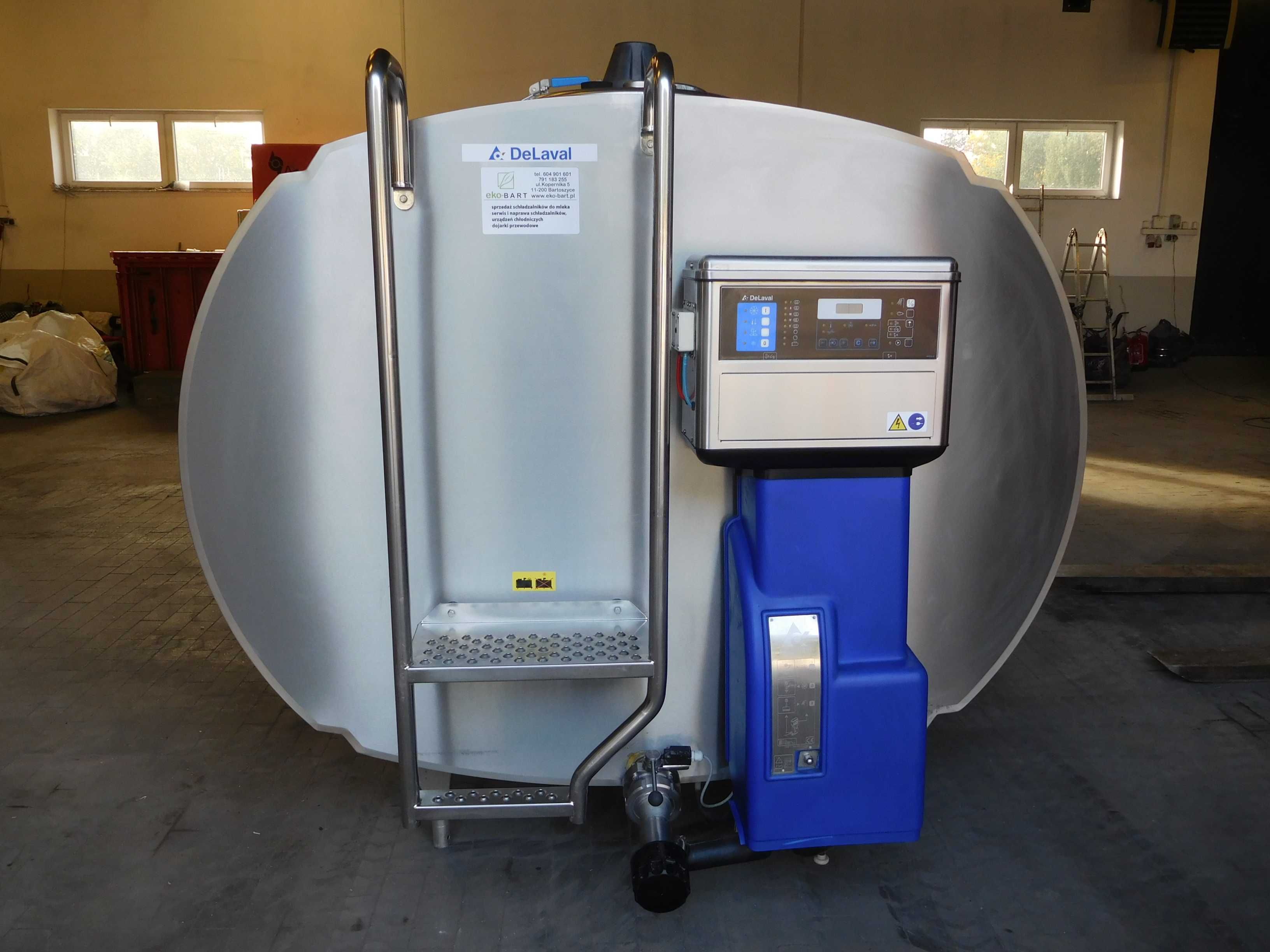 Schładzalnik Chłodnia Zbiornik do mleka 6750, 7500L DE LAVAL