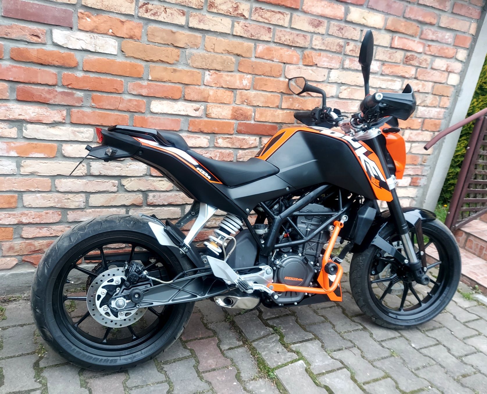 Ktm Duke 125 Wtrysk Oryginał  Doposażony  ***Transport Gratis ***