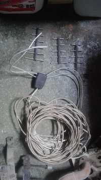 Антенна Алюминиевая  с кабелем